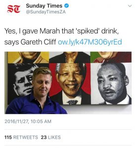 sunday times gareth cliff