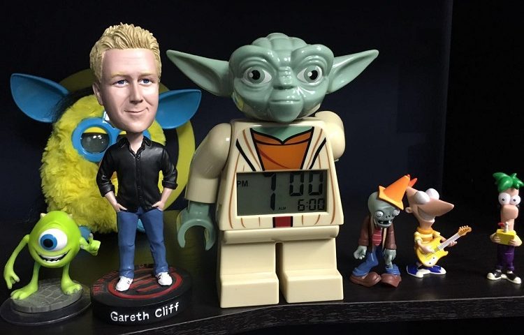 Gareth Cliff and Yoda